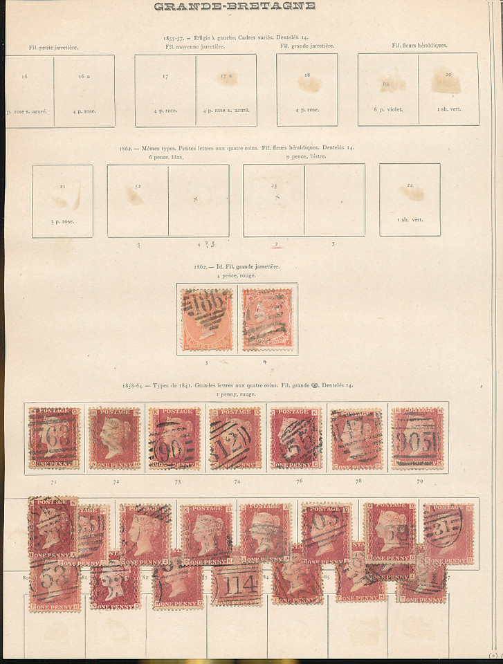 GREAT BRITAIN – HIGH VALUE 19th CENTURY COLLECTION – 426338