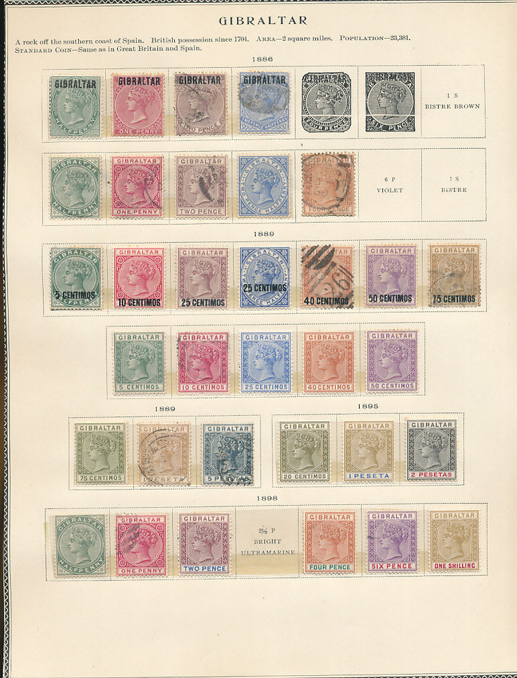 BRITISH EMPIRE – PREMIUM EARLY PERIOD ‘G’ COUNTRIES – 426416