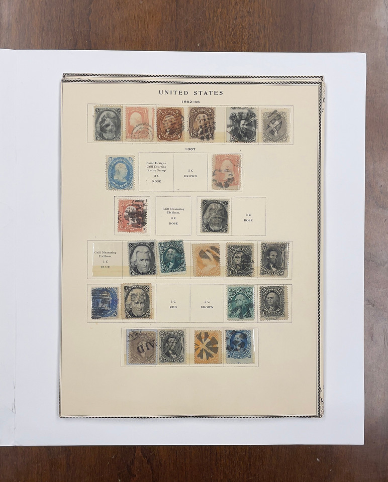 United States Columbian Exposition stamps mint to five dollars turn of century premium early period collection