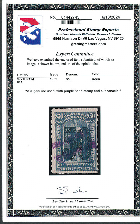 REVENUES – THIRD ISSUE PREMIUM COLLECTION – 426396