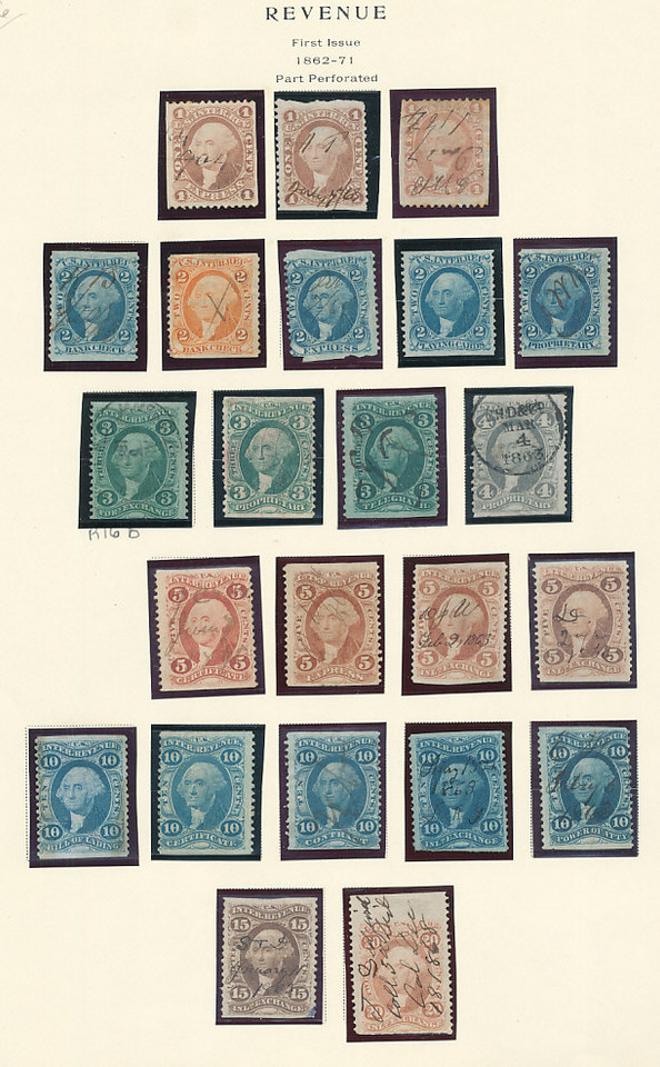 REVENUES – FIRST ISSUE PART PERFORATED PREMIUM COLLECTION – 426393