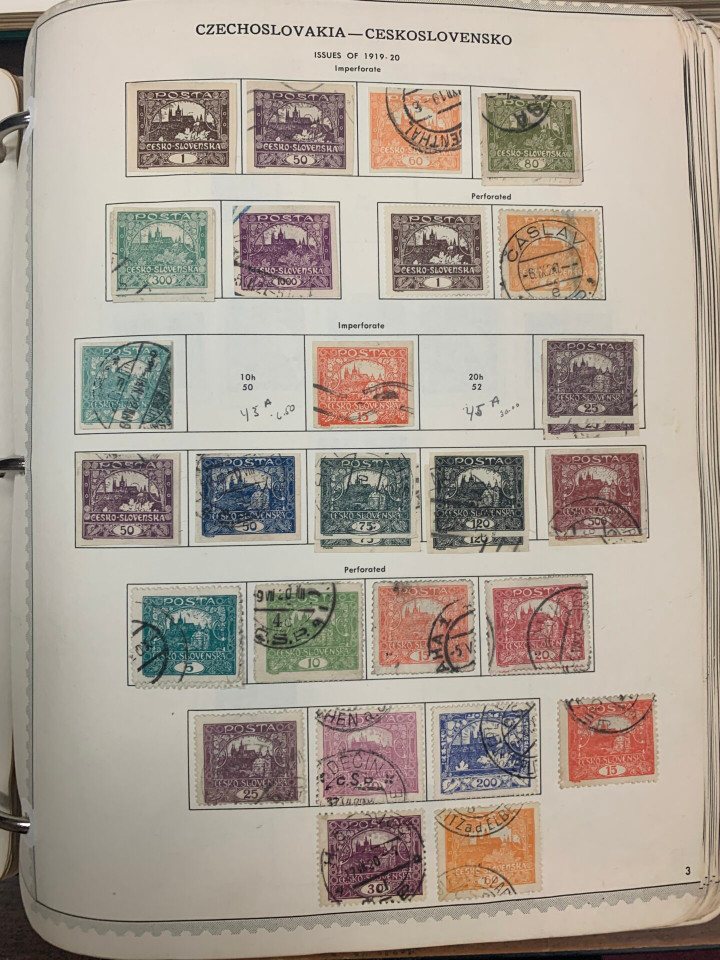 CZECHOSLOVAKIA – 4 VOLUMES COLLECTION – 426350