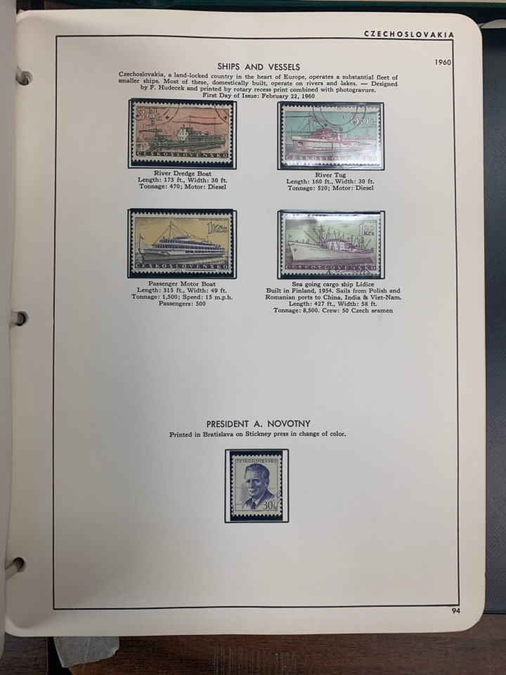 CZECHOSLOVAKIA – 4 VOLUMES COLLECTION – 426350