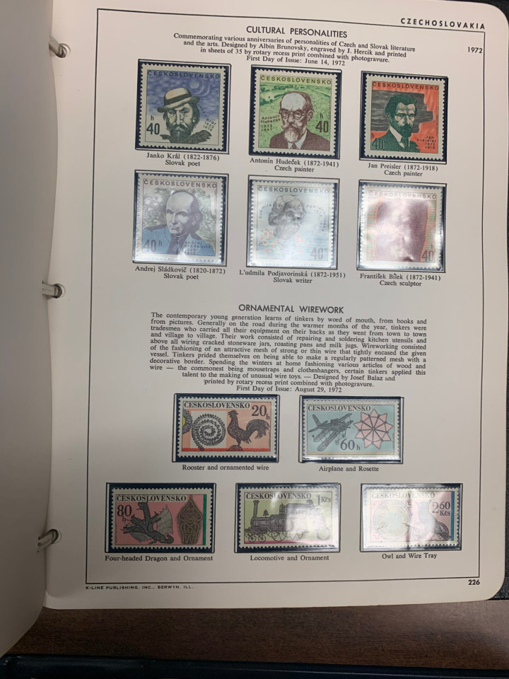 CZECHOSLOVAKIA – 4 VOLUMES COLLECTION – 426350