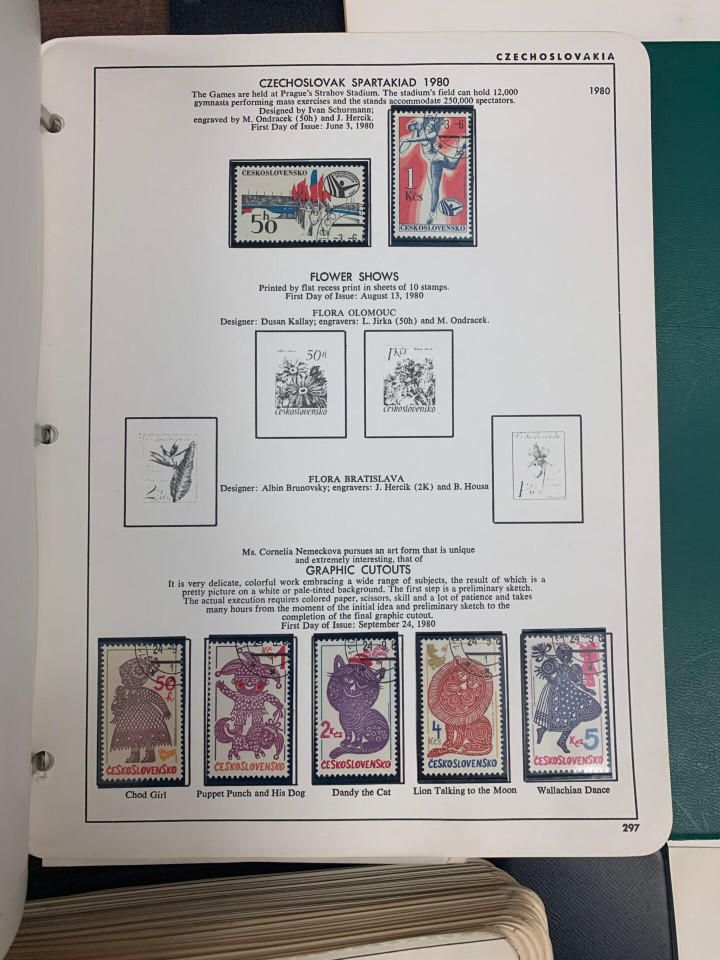 CZECHOSLOVAKIA – 4 VOLUMES COLLECTION – 426350