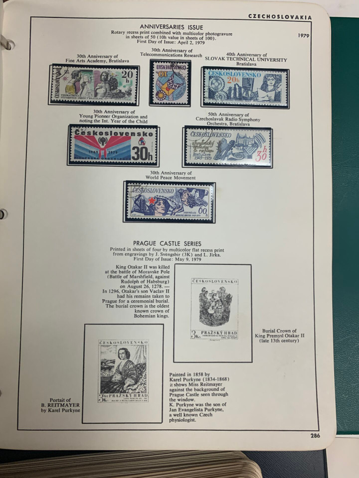 CZECHOSLOVAKIA – 4 VOLUMES COLLECTION – 426350