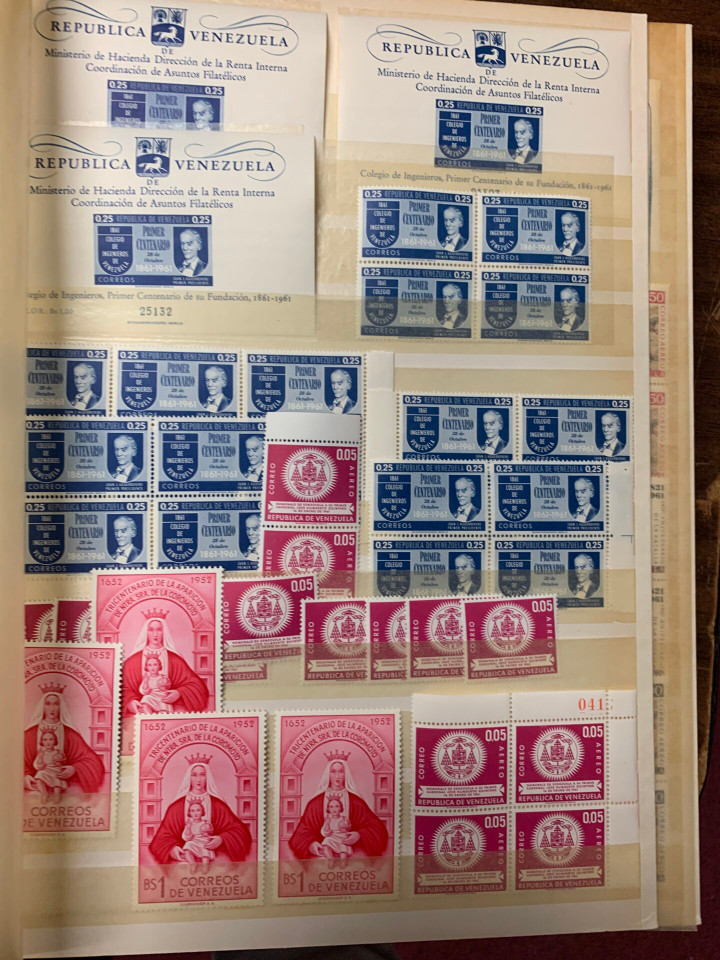 VENEZUELA – MINT SELECTION IN 8 STOCK BOOKS – 426360