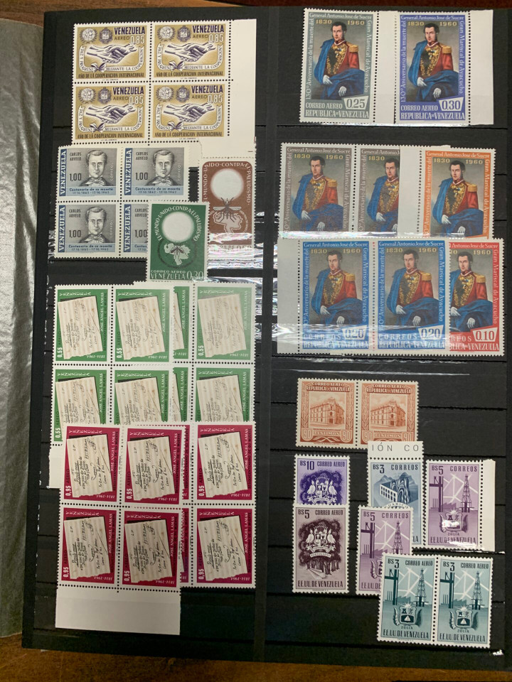 VENEZUELA – MINT SELECTION IN 8 STOCK BOOKS – 426360