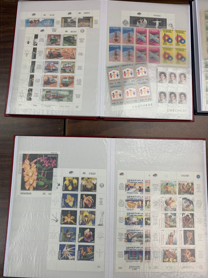 VENEZUELA – MINT SELECTION IN 8 STOCK BOOKS – 426360