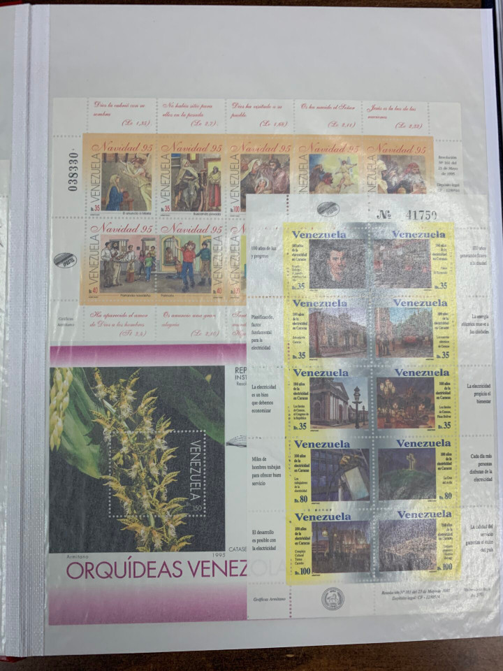 VENEZUELA – MINT SELECTION IN 8 STOCK BOOKS – 426360