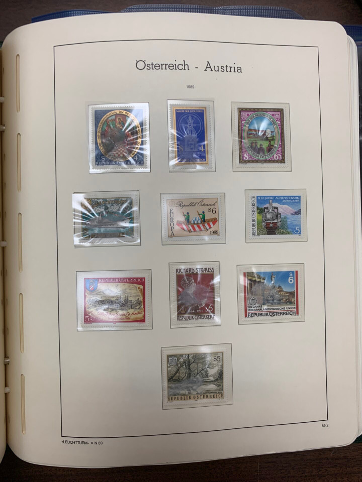 AUSTRIA – MODERN MINT COLLECTION 1945-1990'S IN THREE VOLUMES – 426367