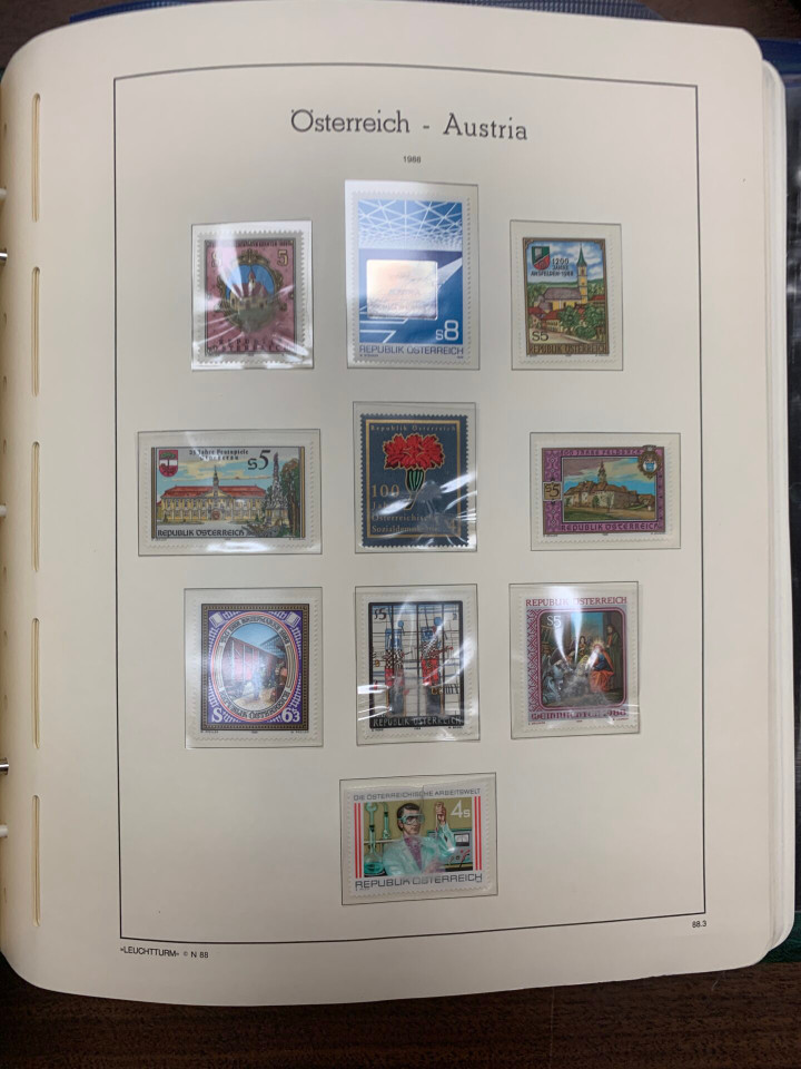AUSTRIA – MODERN MINT COLLECTION 1945-1990'S IN THREE VOLUMES – 426367