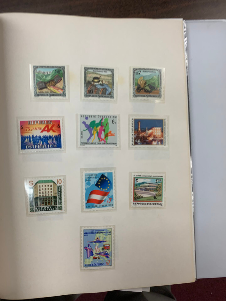 AUSTRIA – MODERN MINT COLLECTION 1945-1990'S IN THREE VOLUMES – 426367