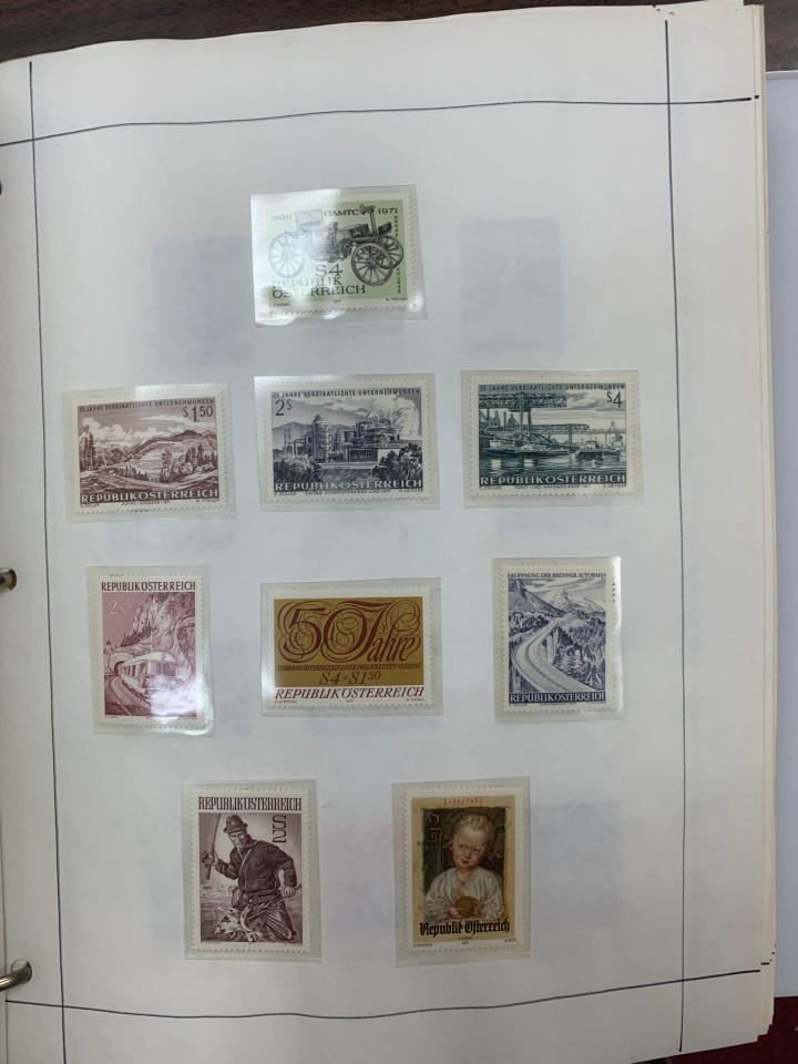 AUSTRIA – MODERN MINT COLLECTION 1945-1990'S IN THREE VOLUMES – 426367