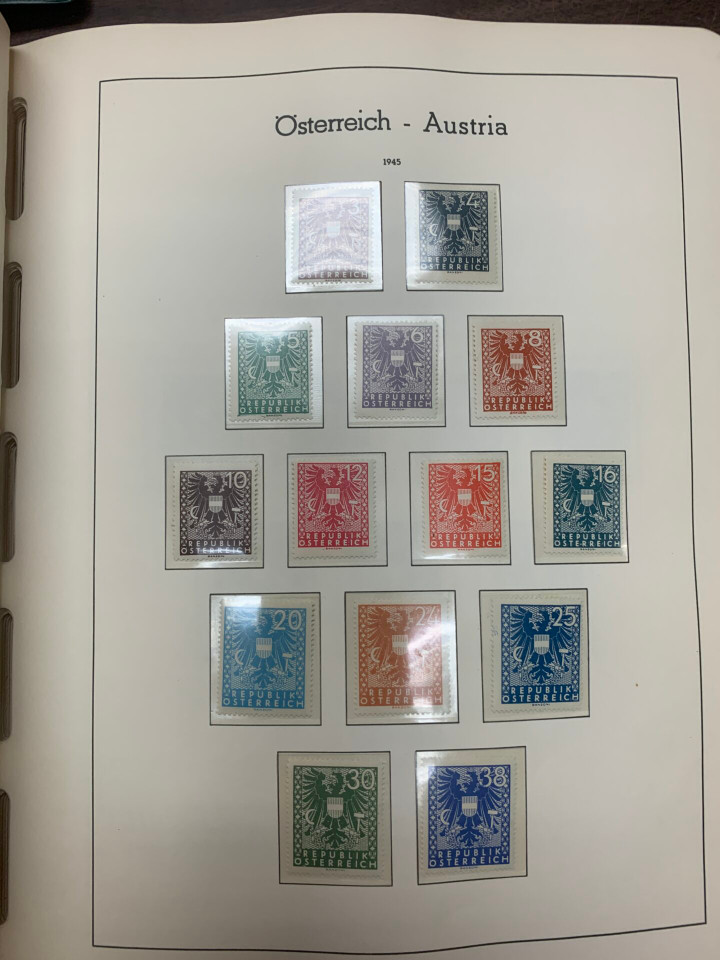 AUSTRIA – MODERN MINT COLLECTION 1945-1990'S IN THREE VOLUMES – 426367