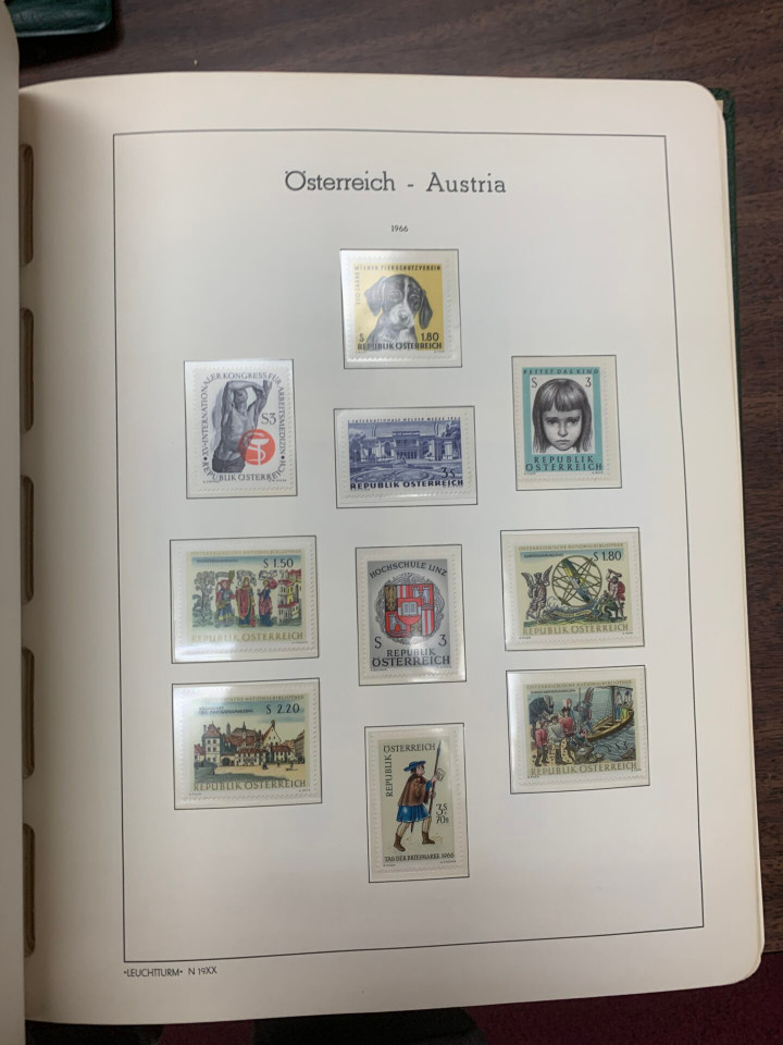 AUSTRIA – MODERN MINT COLLECTION 1945-1990'S IN THREE VOLUMES – 426367