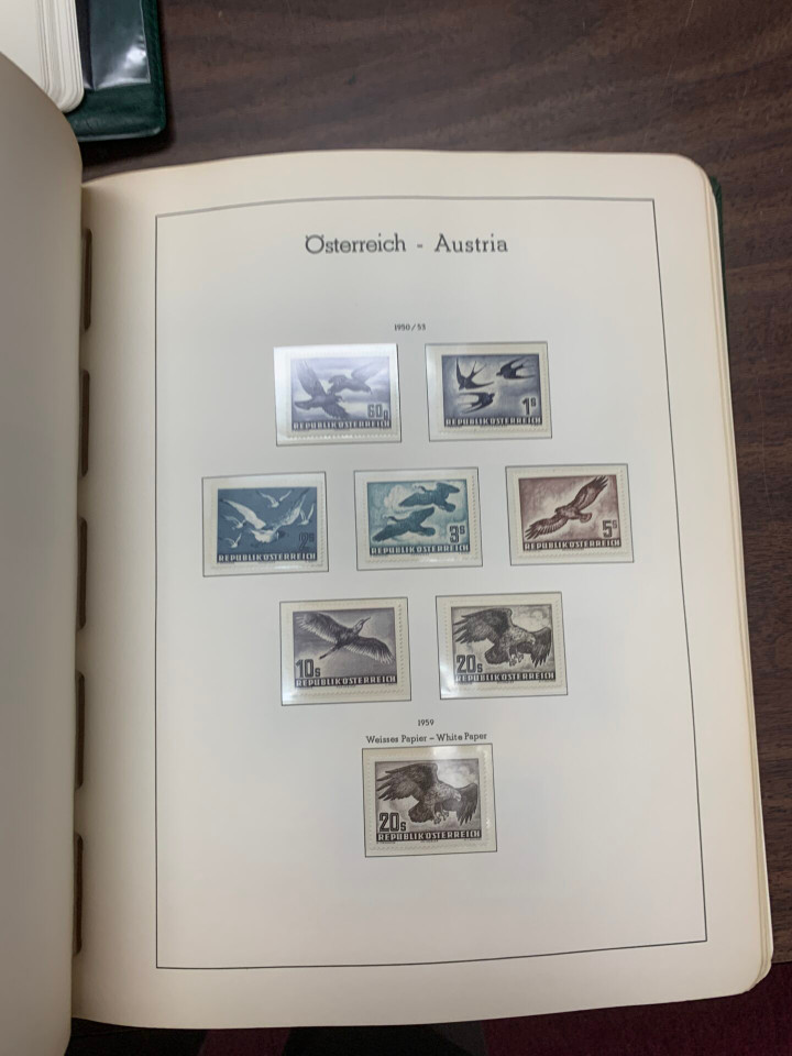 AUSTRIA – MODERN MINT COLLECTION 1945-1990'S IN THREE VOLUMES – 426367