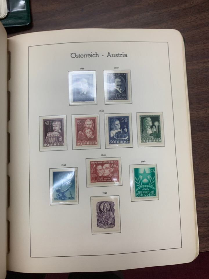 AUSTRIA – MODERN MINT COLLECTION 1945-1990'S IN THREE VOLUMES – 426367