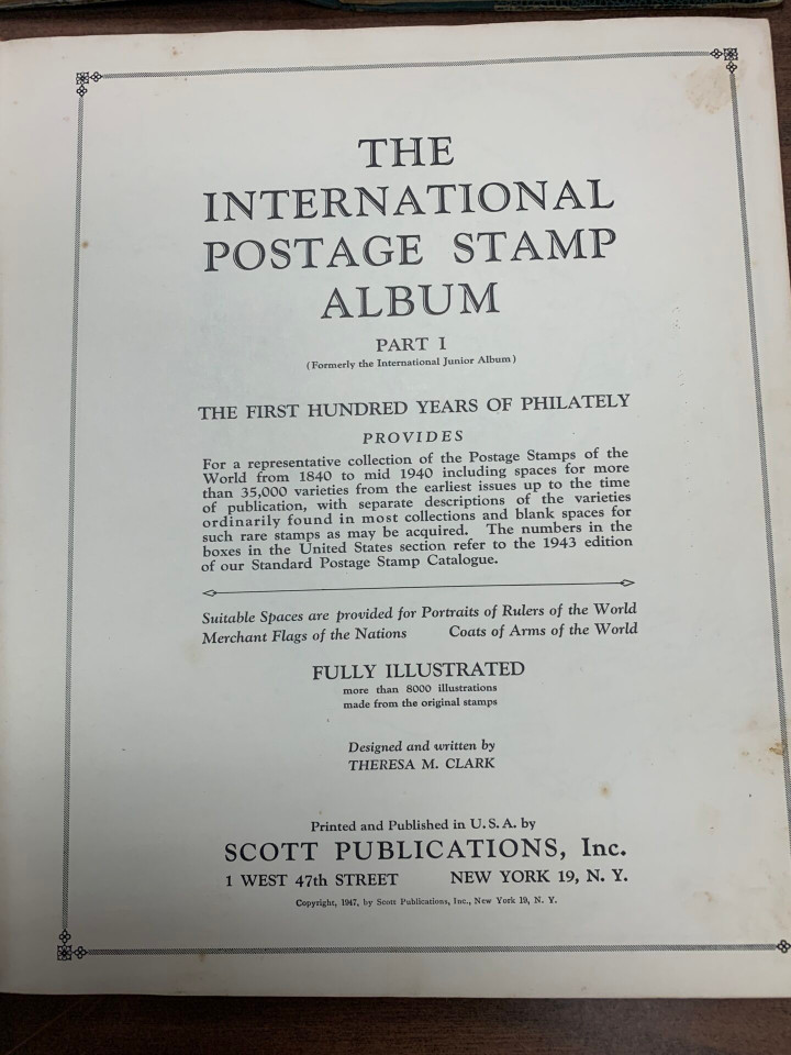 INTERNATIONAL SELECTION BUILT AROUND SCOTT INTERNATIONAL ALBUM FROM 1940s – 426290