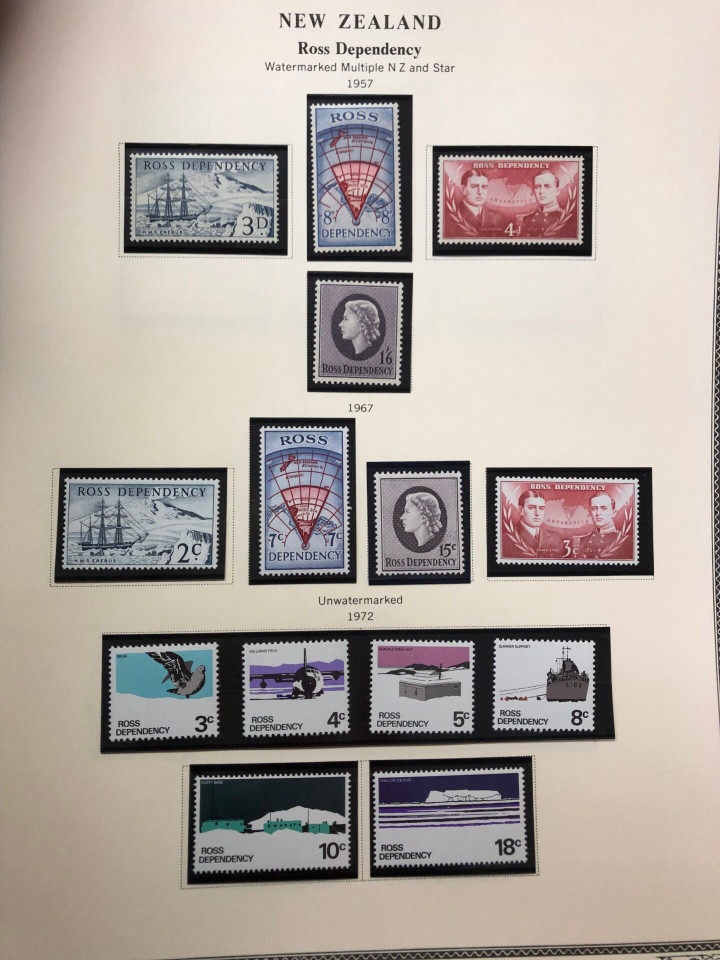 NEW ZEALAND – HIGH QUALITY COLLECTION IN TWO SCOTT SPECIALTY ALBUMS – 426301