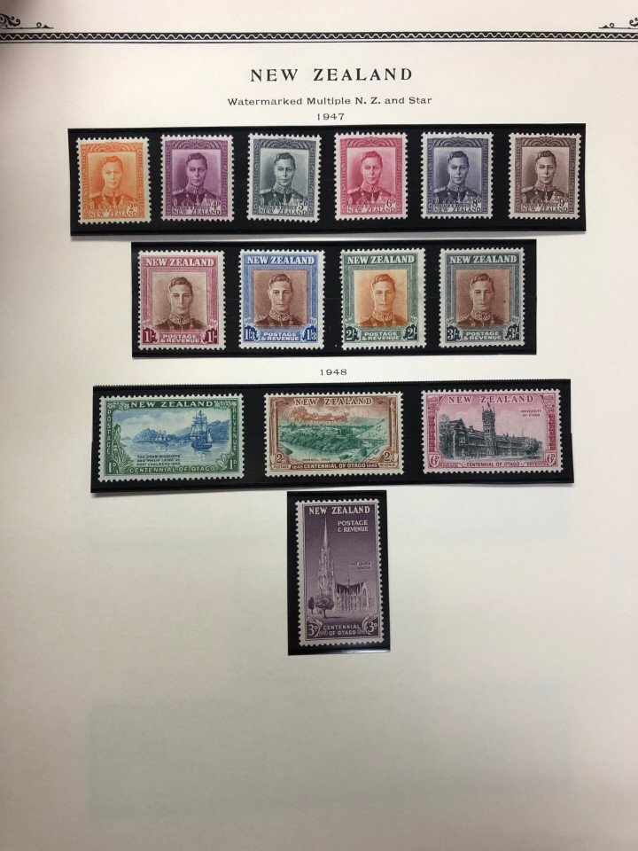 NEW ZEALAND – HIGH QUALITY COLLECTION IN TWO SCOTT SPECIALTY ALBUMS – 426301