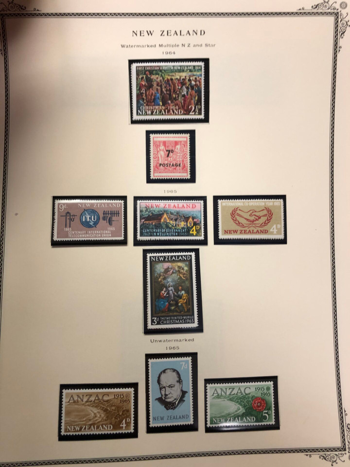 NEW ZEALAND – HIGH QUALITY COLLECTION IN TWO SCOTT SPECIALTY ALBUMS – 426301