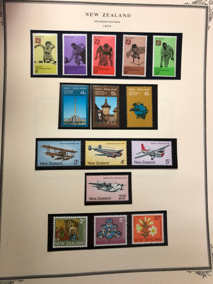 NEW ZEALAND – HIGH QUALITY COLLECTION IN TWO SCOTT SPECIALTY ALBUMS – 426301