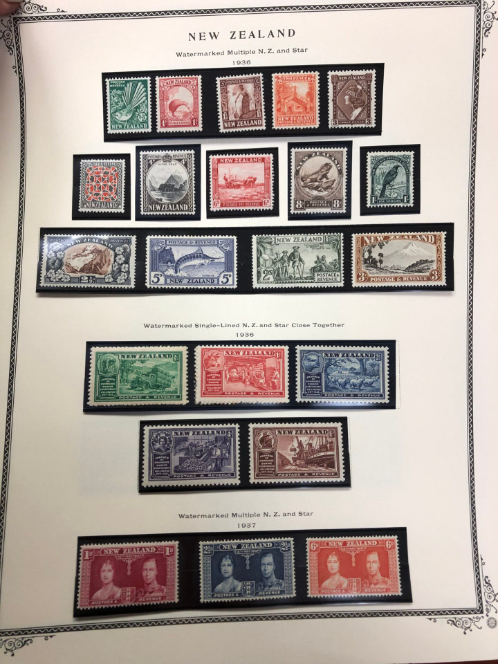 NEW ZEALAND – HIGH QUALITY COLLECTION IN TWO SCOTT SPECIALTY ALBUMS – 426301