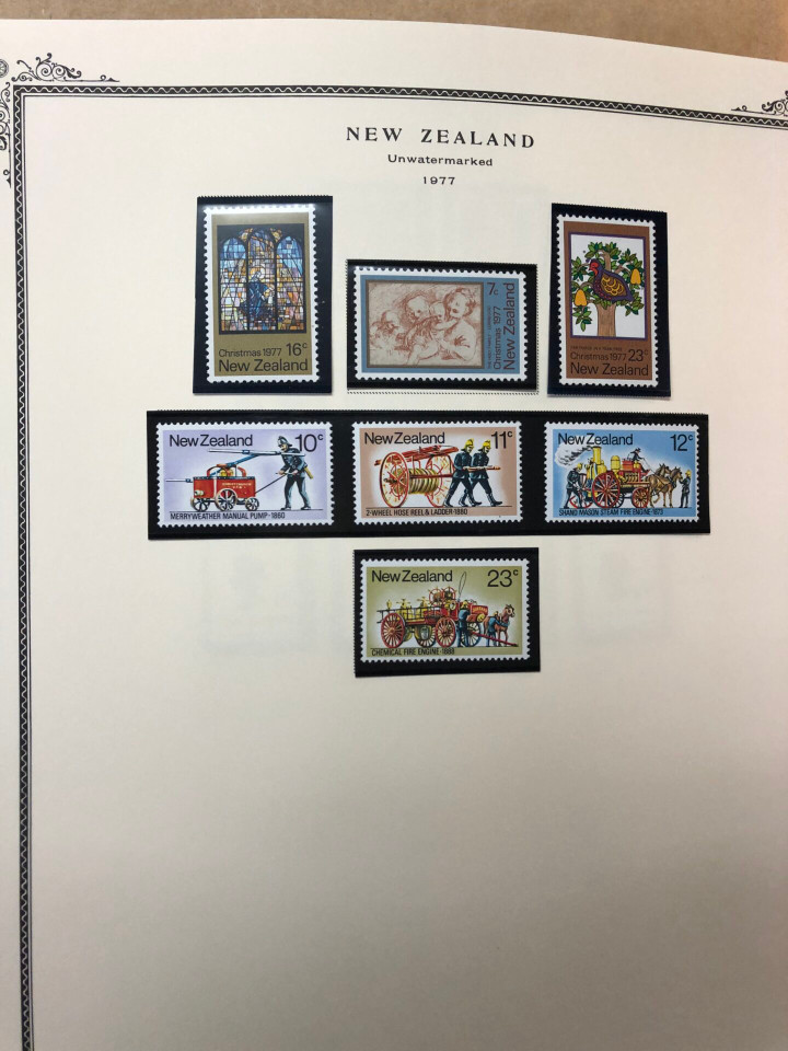 NEW ZEALAND – HIGH QUALITY COLLECTION IN TWO SCOTT SPECIALTY ALBUMS – 426301