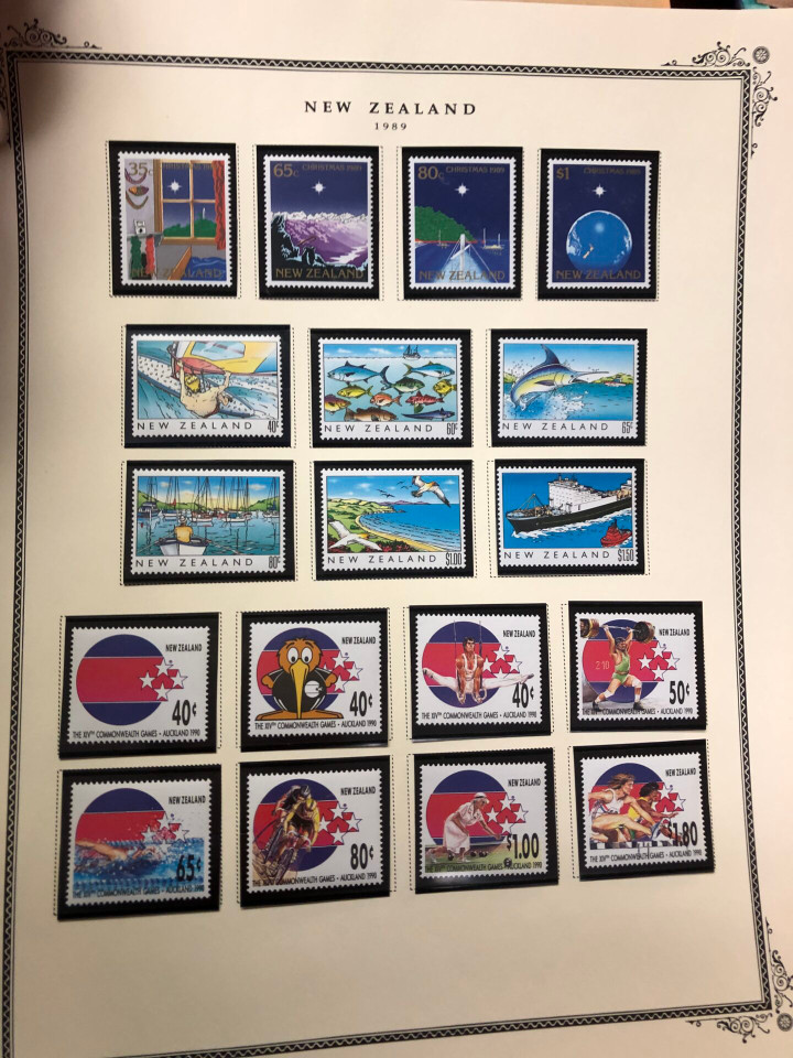 NEW ZEALAND – HIGH QUALITY COLLECTION IN TWO SCOTT SPECIALTY ALBUMS – 426301