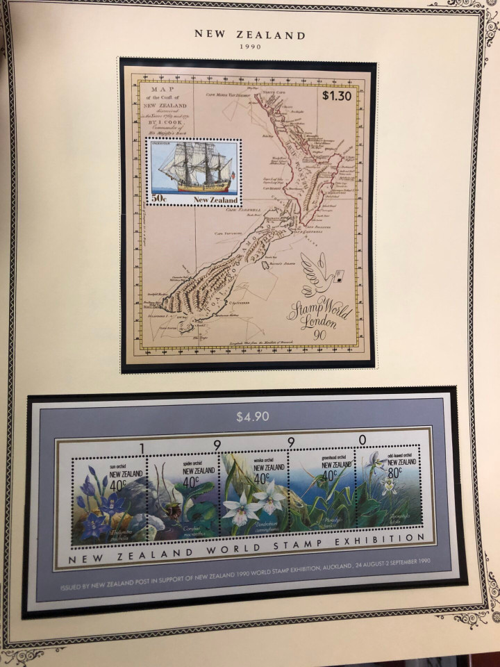 NEW ZEALAND – HIGH QUALITY COLLECTION IN TWO SCOTT SPECIALTY ALBUMS – 426301