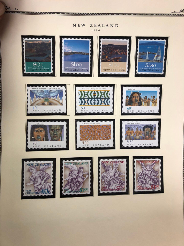 NEW ZEALAND – HIGH QUALITY COLLECTION IN TWO SCOTT SPECIALTY ALBUMS – 426301