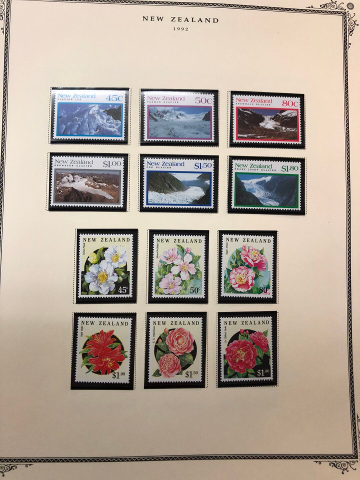 NEW ZEALAND – HIGH QUALITY COLLECTION IN TWO SCOTT SPECIALTY ALBUMS – 426301