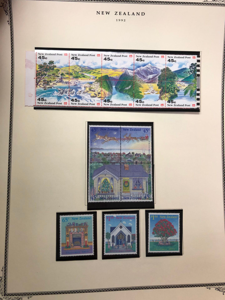 NEW ZEALAND – HIGH QUALITY COLLECTION IN TWO SCOTT SPECIALTY ALBUMS – 426301