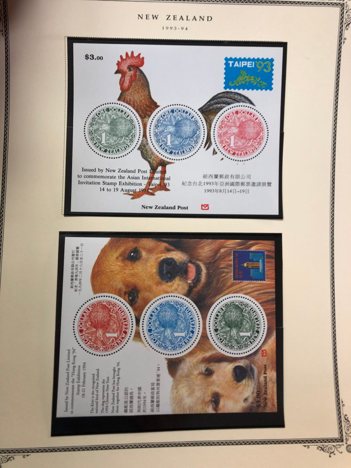 NEW ZEALAND – HIGH QUALITY COLLECTION IN TWO SCOTT SPECIALTY ALBUMS – 426301