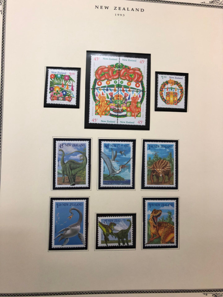 NEW ZEALAND – HIGH QUALITY COLLECTION IN TWO SCOTT SPECIALTY ALBUMS – 426301