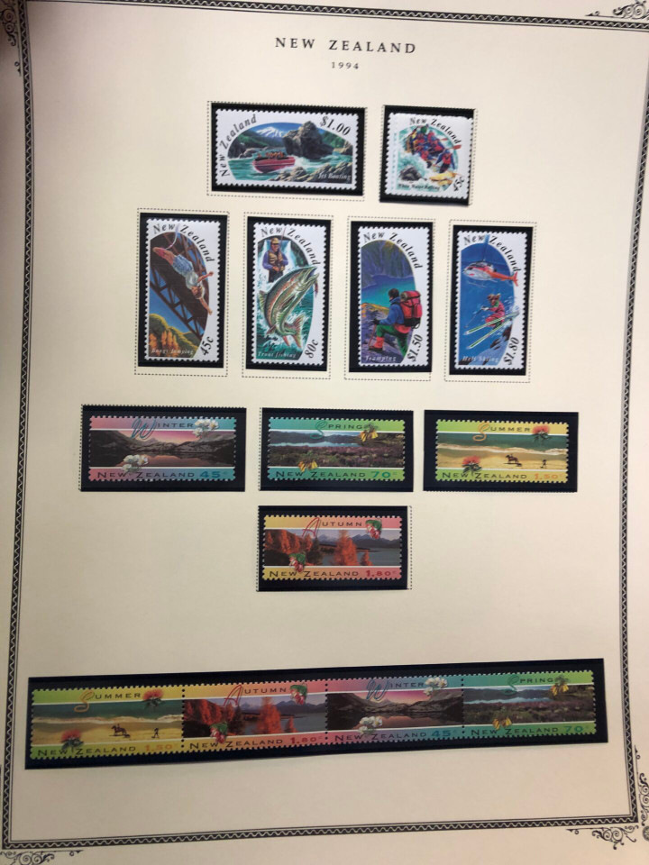 NEW ZEALAND – HIGH QUALITY COLLECTION IN TWO SCOTT SPECIALTY ALBUMS – 426301