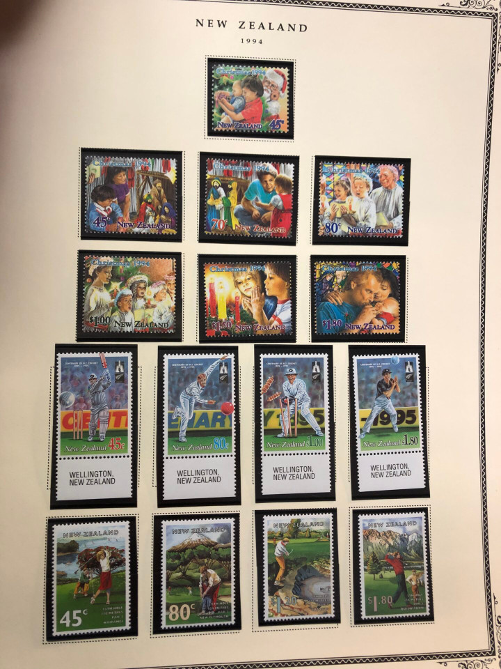 NEW ZEALAND – HIGH QUALITY COLLECTION IN TWO SCOTT SPECIALTY ALBUMS – 426301