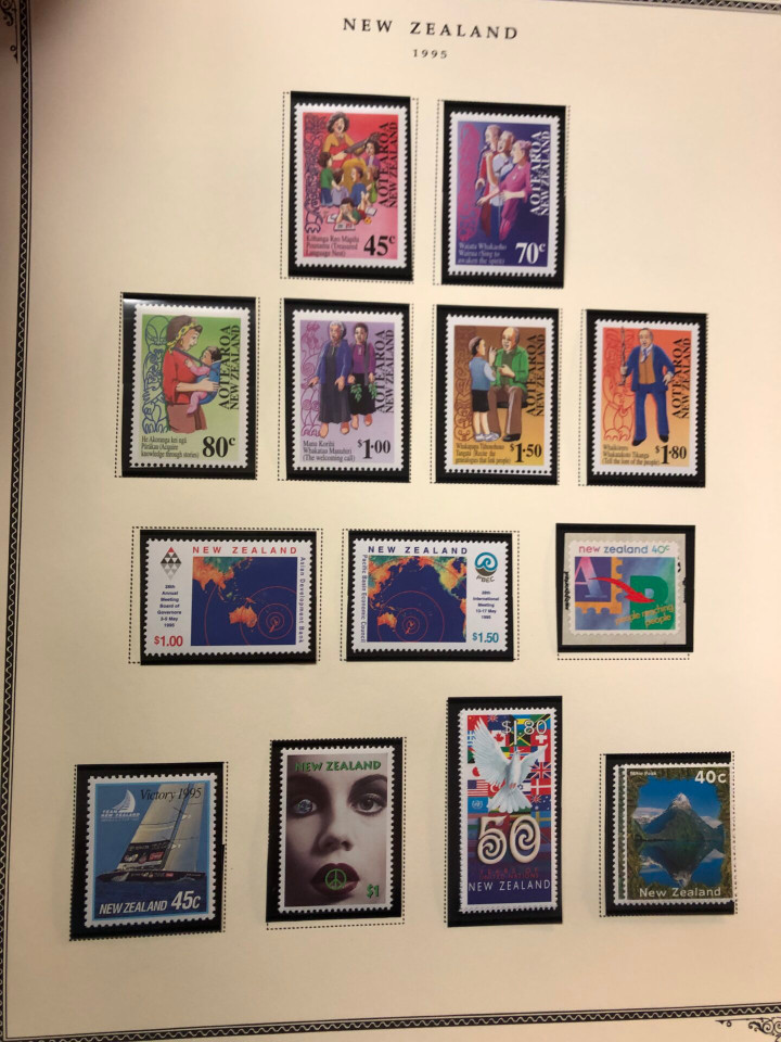 NEW ZEALAND – HIGH QUALITY COLLECTION IN TWO SCOTT SPECIALTY ALBUMS – 426301