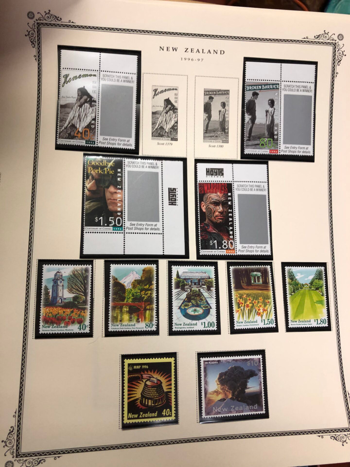 NEW ZEALAND – HIGH QUALITY COLLECTION IN TWO SCOTT SPECIALTY ALBUMS – 426301