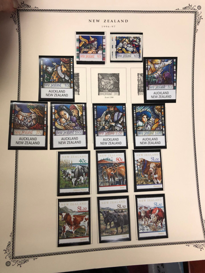 NEW ZEALAND – HIGH QUALITY COLLECTION IN TWO SCOTT SPECIALTY ALBUMS – 426301