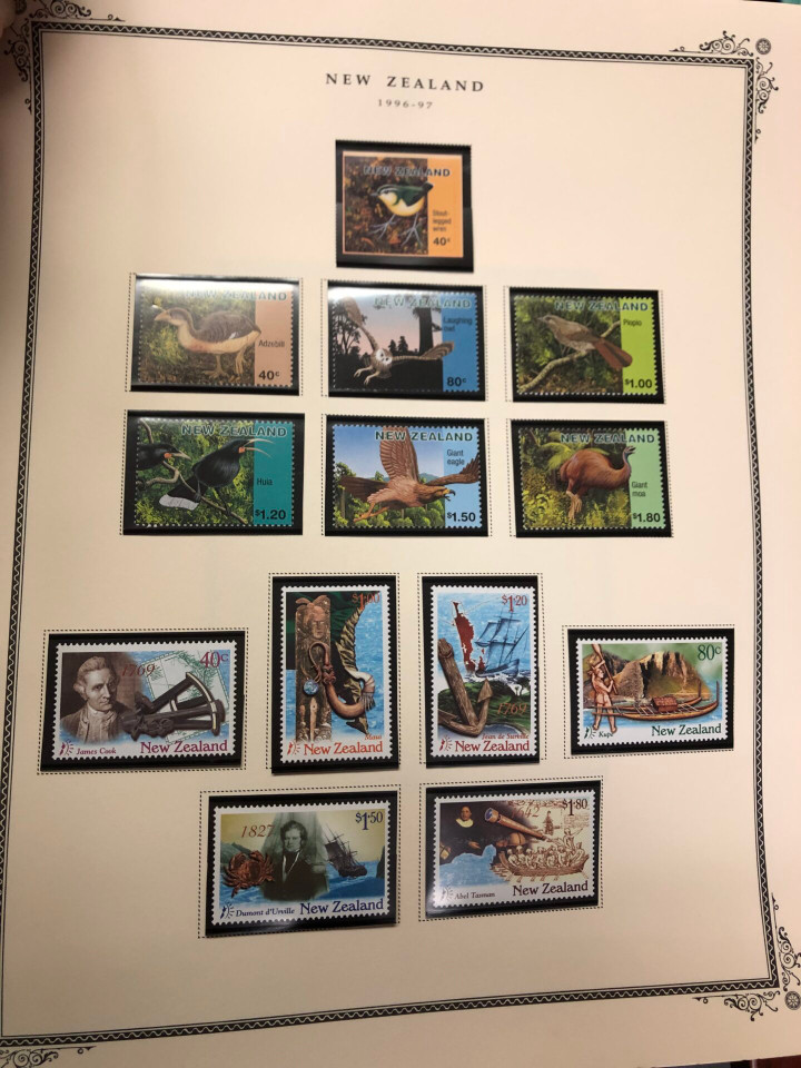 NEW ZEALAND – HIGH QUALITY COLLECTION IN TWO SCOTT SPECIALTY ALBUMS – 426301