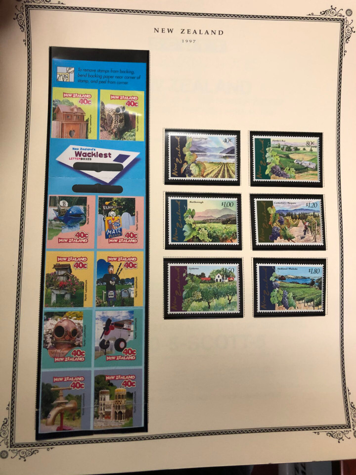 NEW ZEALAND – HIGH QUALITY COLLECTION IN TWO SCOTT SPECIALTY ALBUMS – 426301