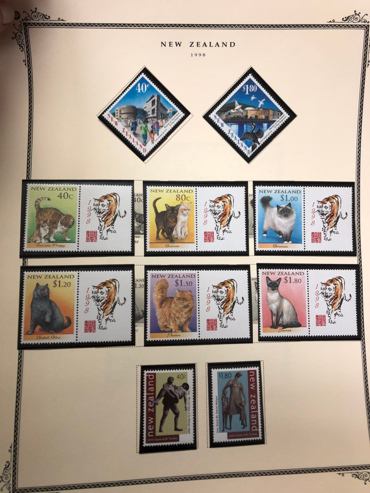 NEW ZEALAND – HIGH QUALITY COLLECTION IN TWO SCOTT SPECIALTY ALBUMS – 426301