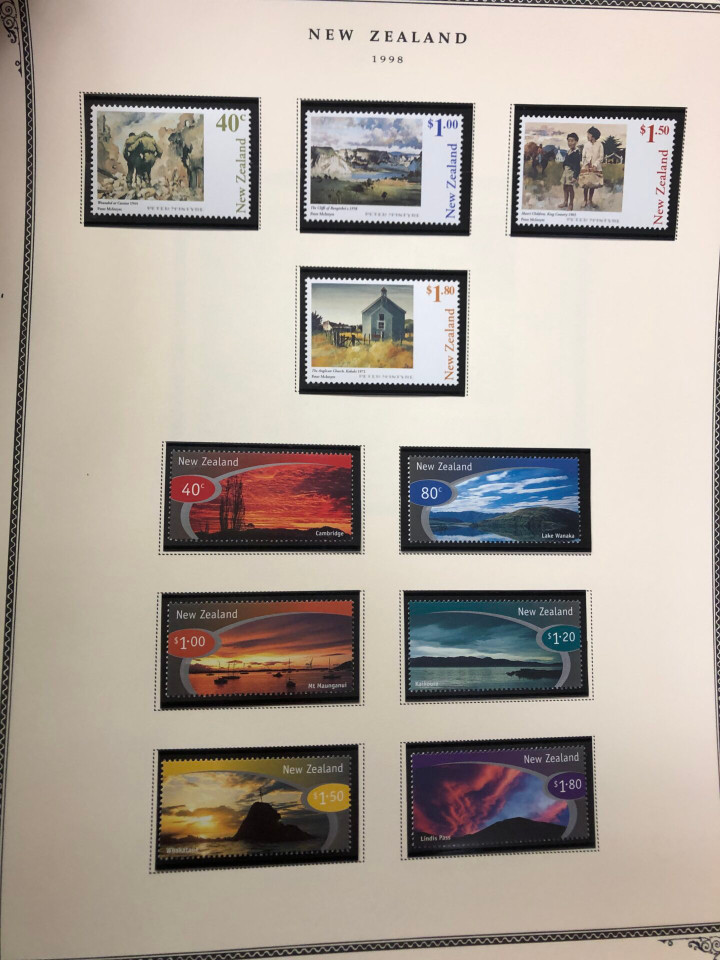 NEW ZEALAND – HIGH QUALITY COLLECTION IN TWO SCOTT SPECIALTY ALBUMS – 426301