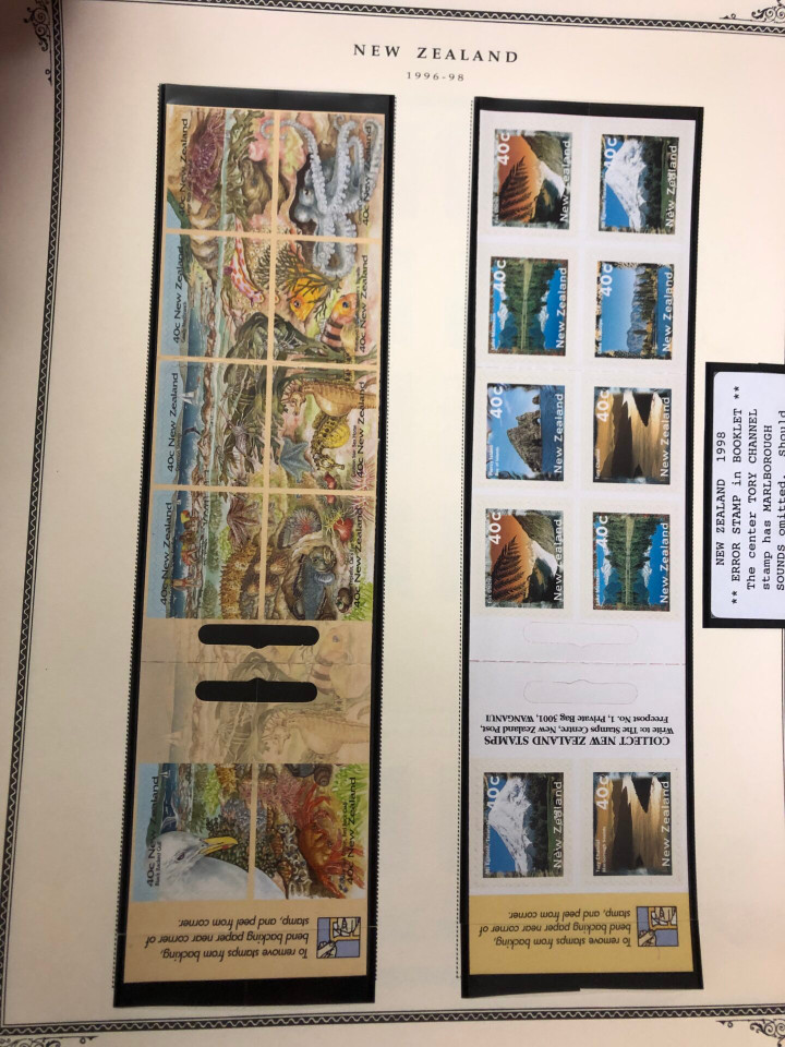 NEW ZEALAND – HIGH QUALITY COLLECTION IN TWO SCOTT SPECIALTY ALBUMS – 426301