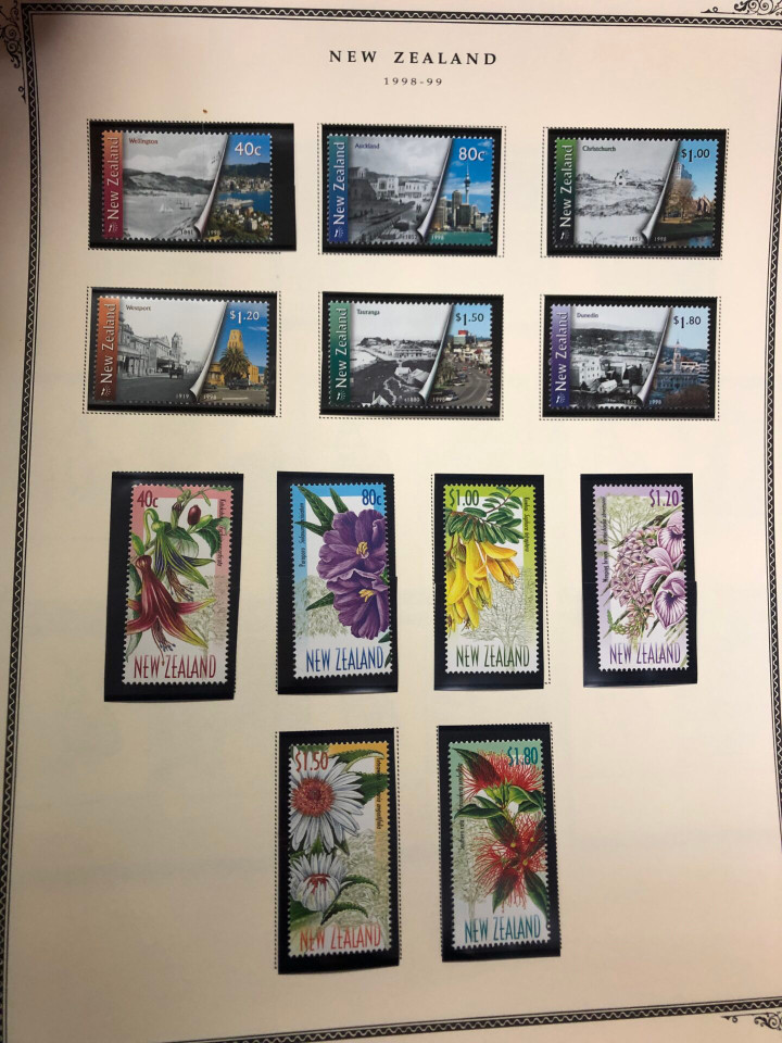 NEW ZEALAND – HIGH QUALITY COLLECTION IN TWO SCOTT SPECIALTY ALBUMS – 426301