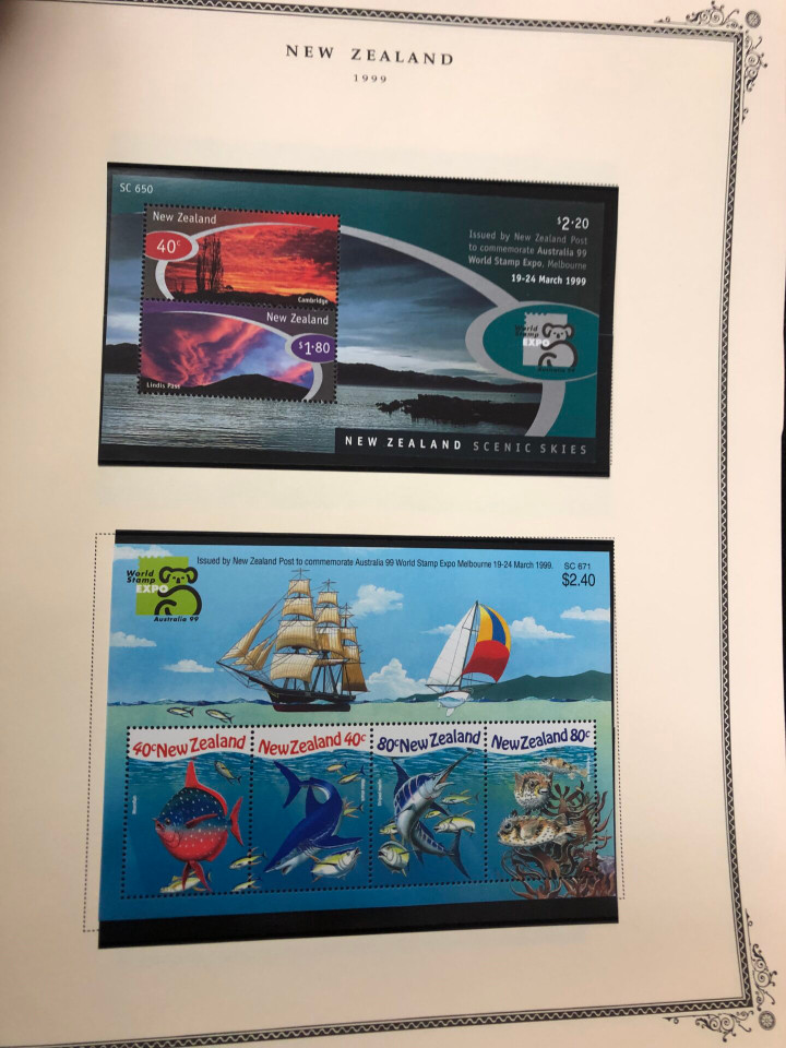 NEW ZEALAND – HIGH QUALITY COLLECTION IN TWO SCOTT SPECIALTY ALBUMS – 426301