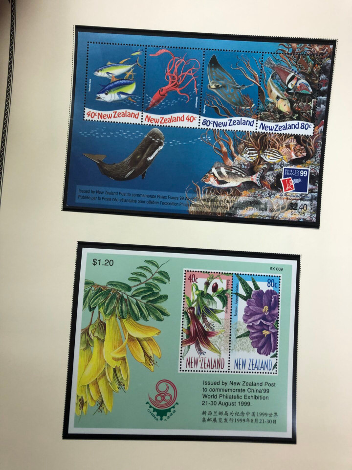 NEW ZEALAND – HIGH QUALITY COLLECTION IN TWO SCOTT SPECIALTY ALBUMS – 426301