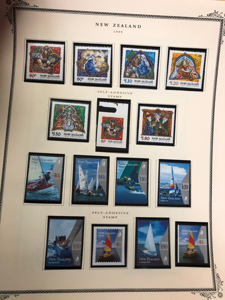 NEW ZEALAND – HIGH QUALITY COLLECTION IN TWO SCOTT SPECIALTY ALBUMS – 426301